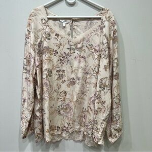 Maurices Floral Top Women’s Size 2X NEW